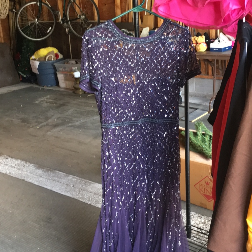Gown long.  Adrianna Papell